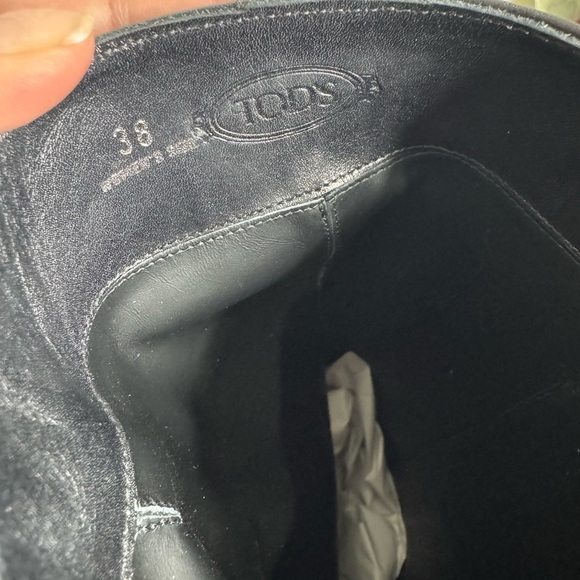 Tod's Women’s Tall Black Boots - Picture 8 of 11